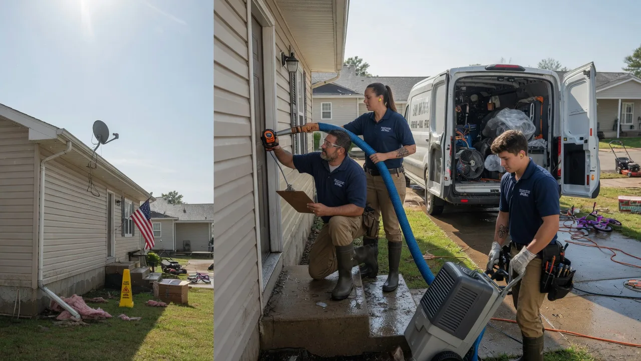 Ceiling Water Damage Restoration in Frontenac, KS near me