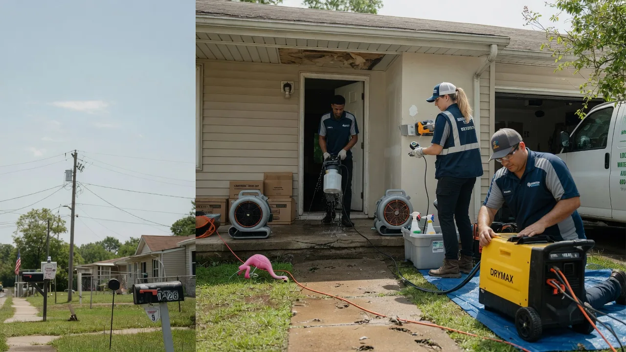 Storm Damage Water Removal in Frontenac, KS near me